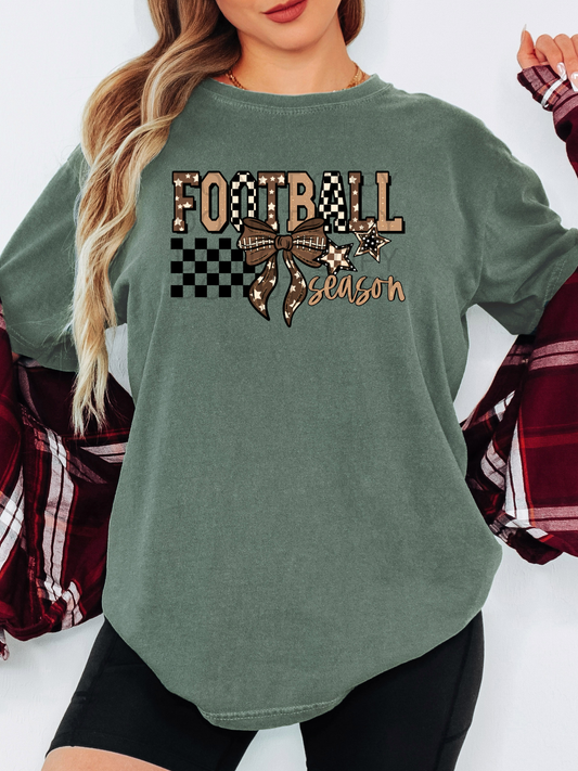 Football Season with Bow