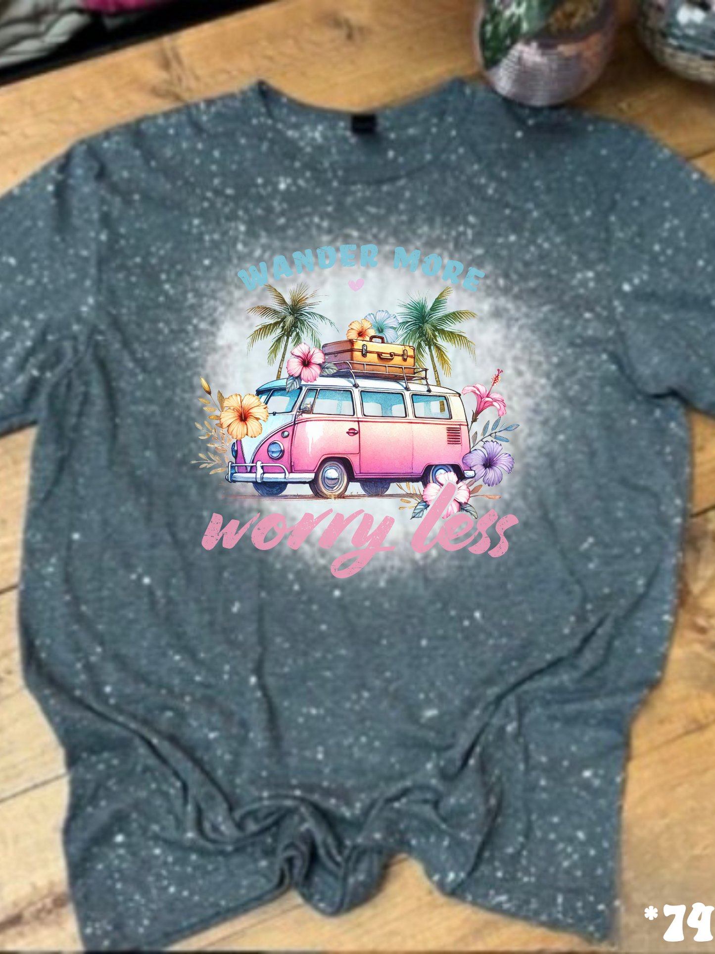 Bleached Wander More Worry Less