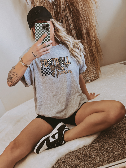 Football Season with Bow