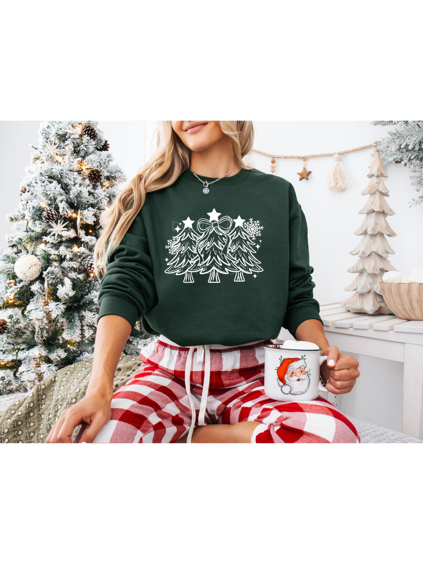 Christmas Trees Crewneck