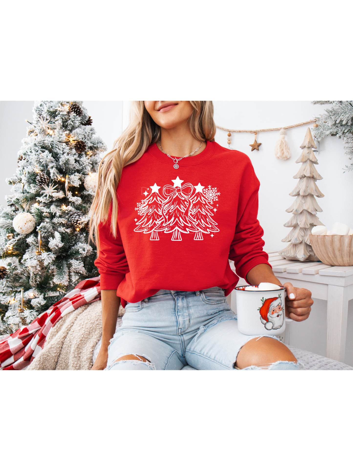 Christmas Trees Crewneck