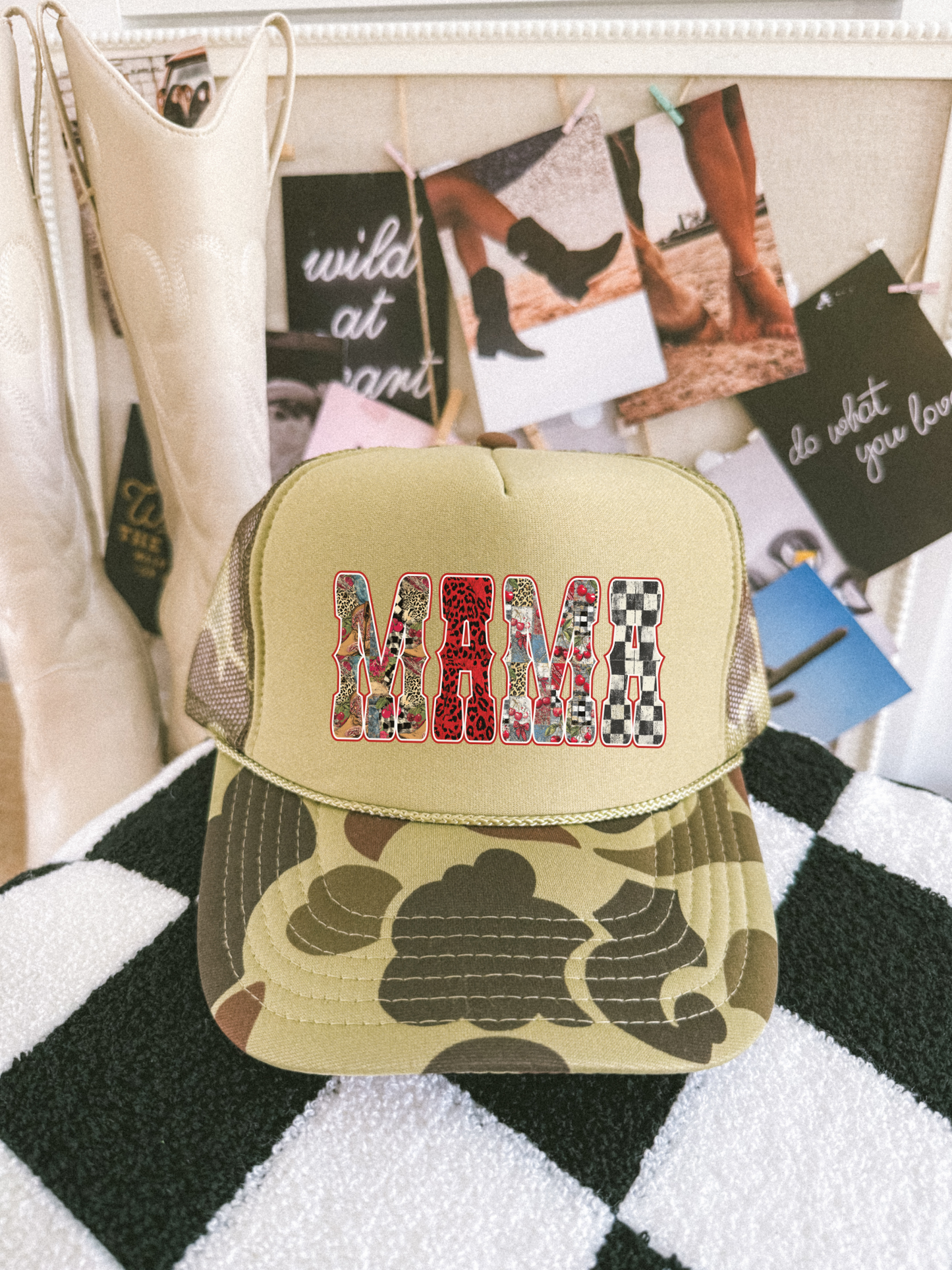 Western Mama Trucker Hat
