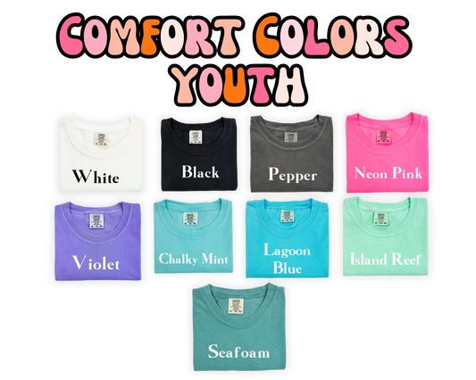 Custom Comfort Colors Youth