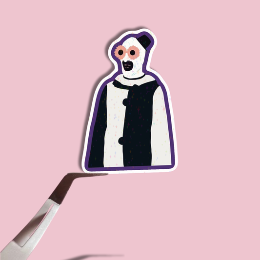 Art the Clown Holographic Sticker