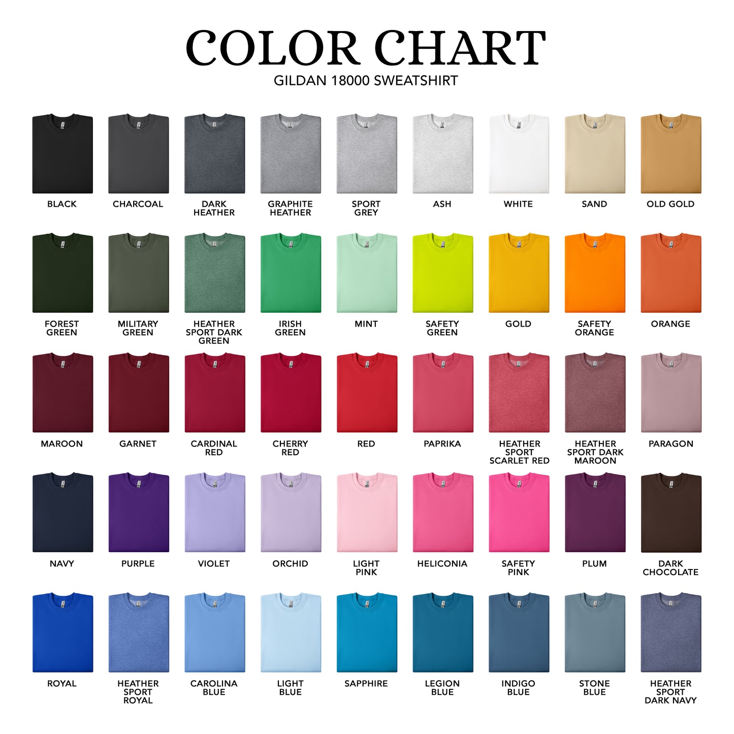 Doodle Trees Crewneck