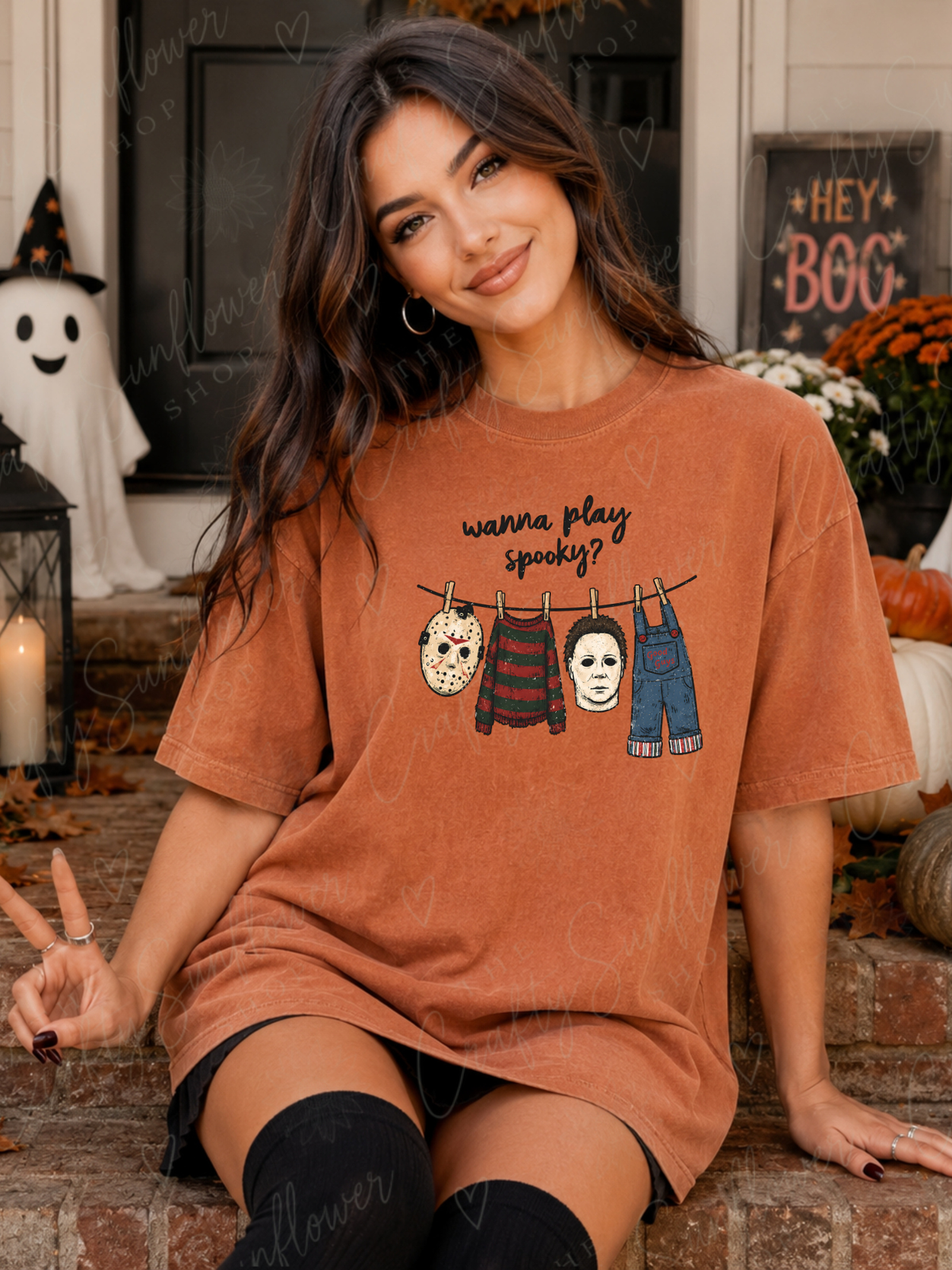 Wanna Play Spooky? Graphic T-Shirt | Sweatshirt