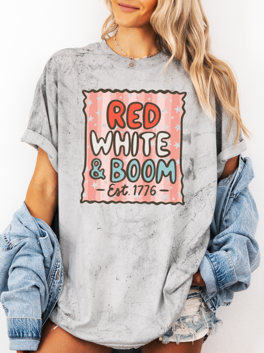 Red, White & Boom