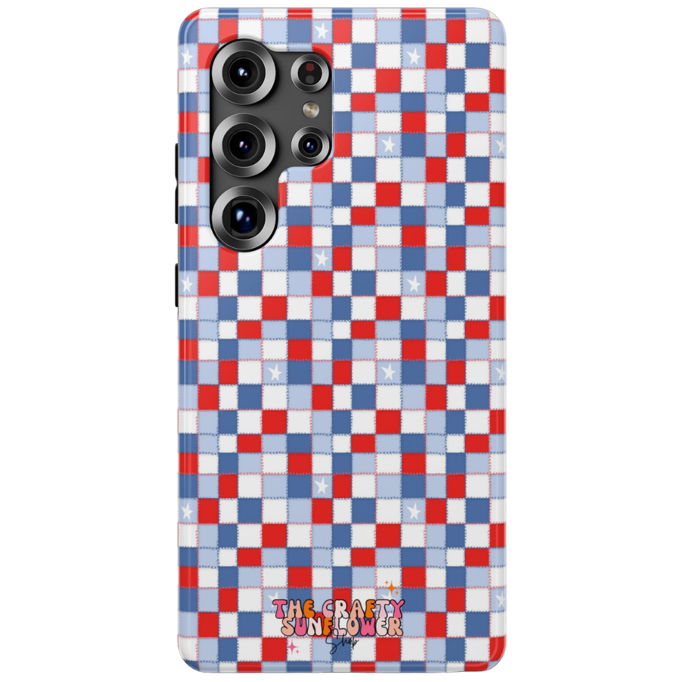 Stars Spangled Patchwork MagSafe Phone Case