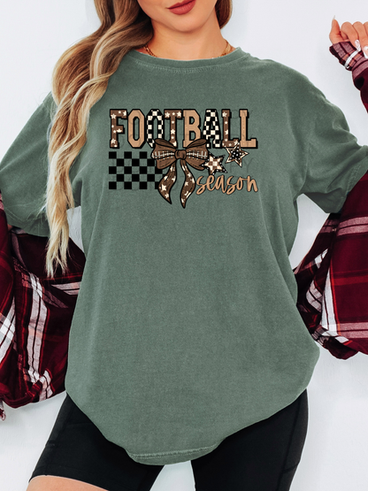 Football Season with Bow