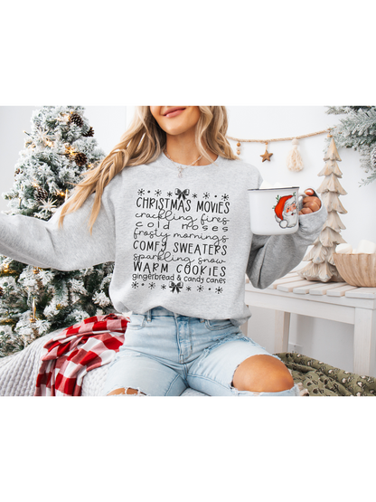 Christmas List Crewneck