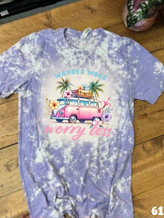 Bleached Wander More Worry Less