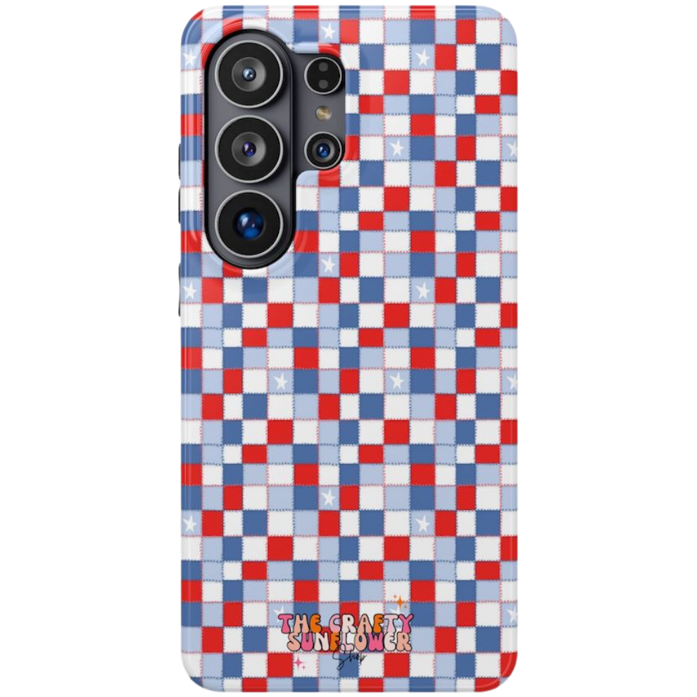 Stars Spangled Patchwork MagSafe Phone Case