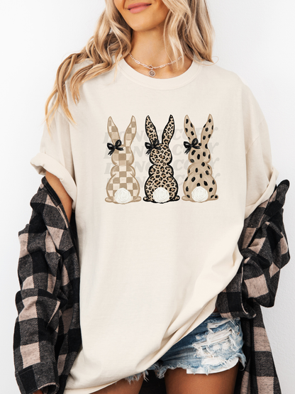 Neutral Leopard Bunnies