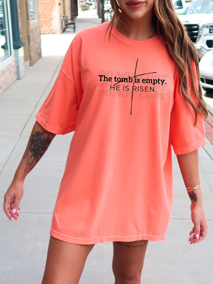 Black The Tomb is Empty, He is Risen