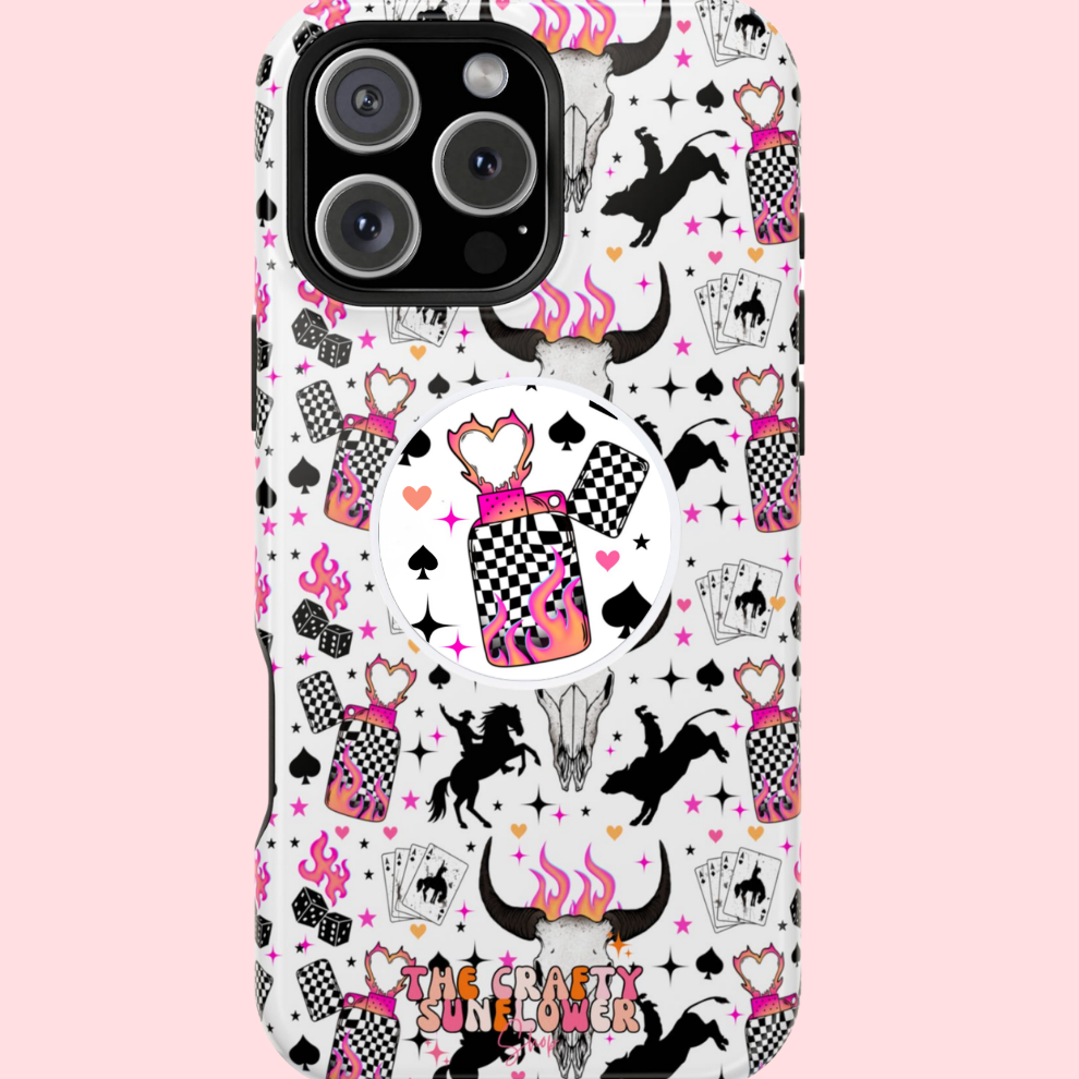 Neon Rodeo Dreams MagSafe Phone Grip