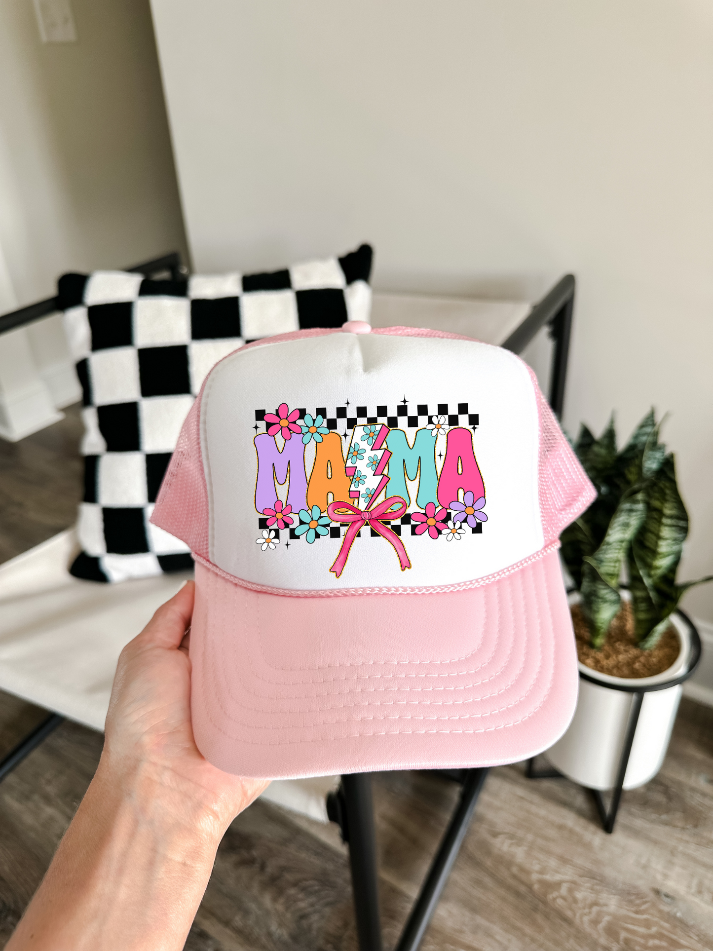 Retro Mama Trucker Hat