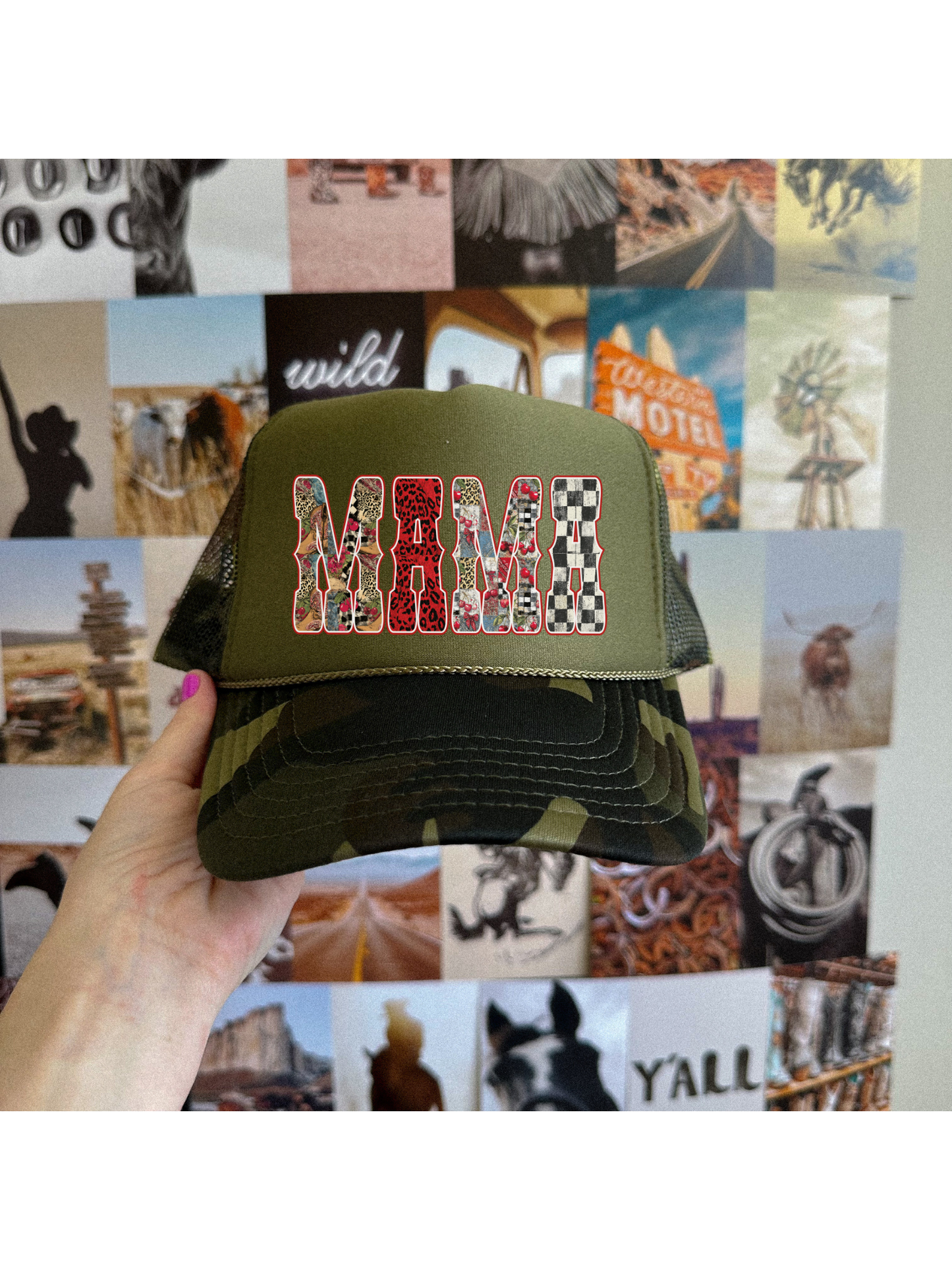 Western Mama Trucker Hat