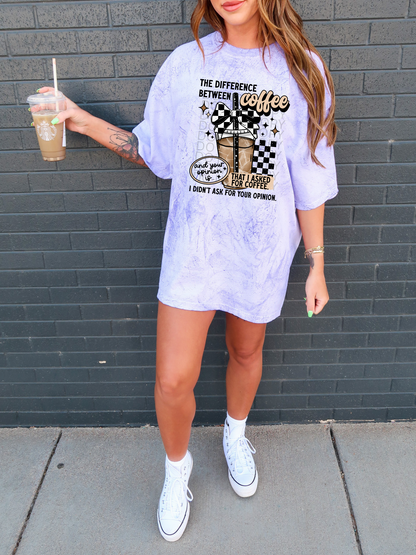 Coffee Not Your Opinion