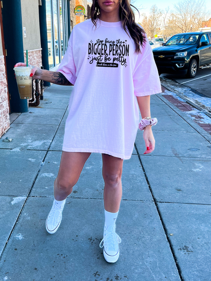 Stop Being The Bigger Person