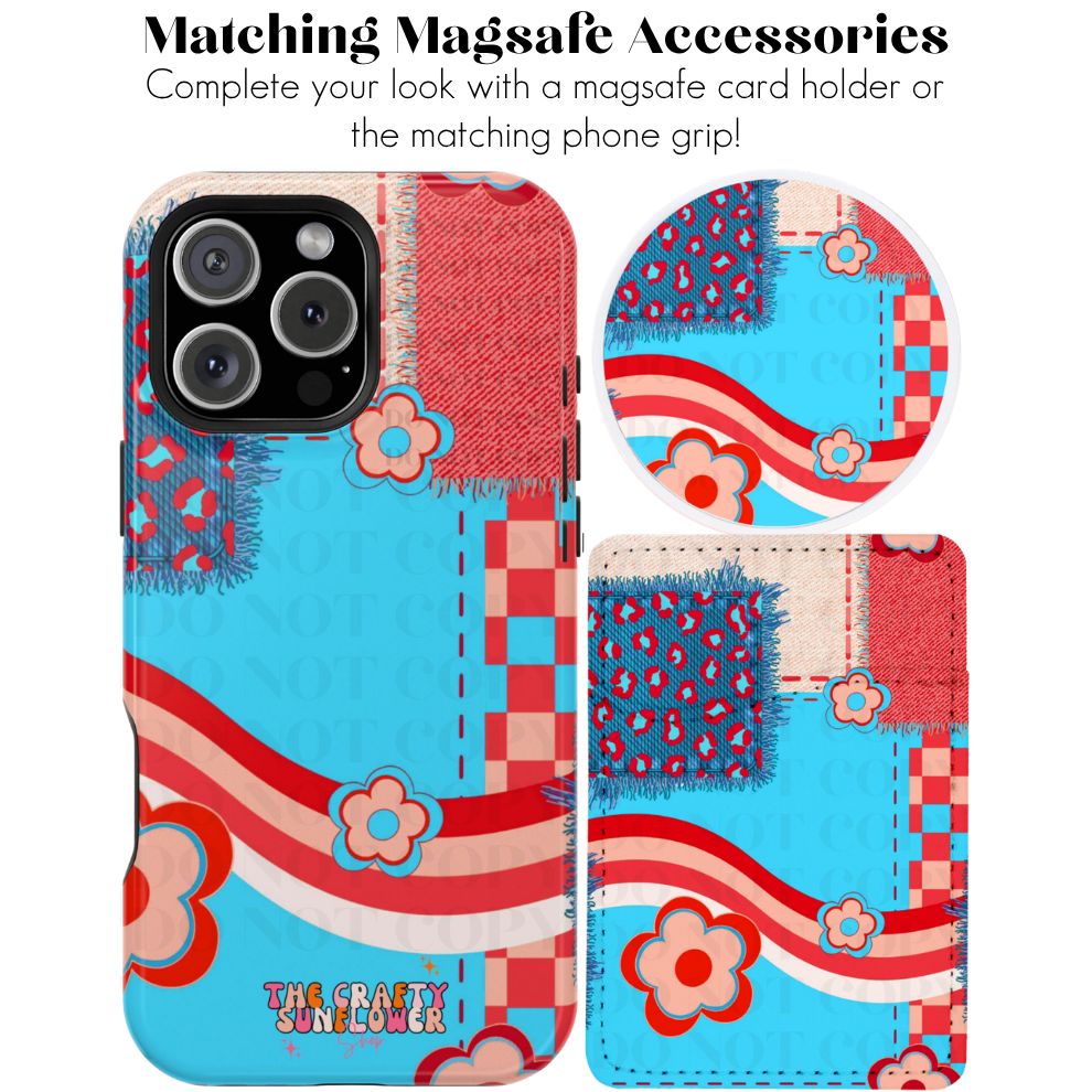 Red, White & Bloom MagSafe Phone Case
