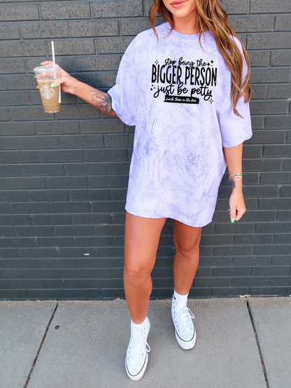 Stop Being The Bigger Person