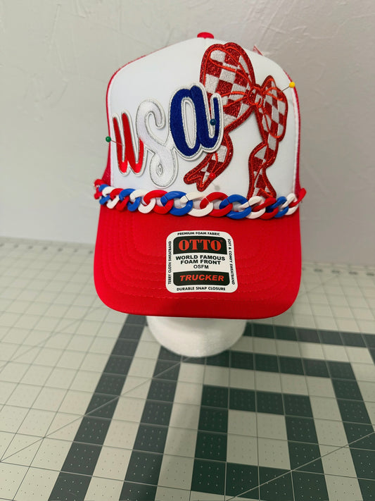 USA Patriotic Trucker Hat