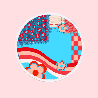 Red, White & Bloom MagSage Phone Grip
