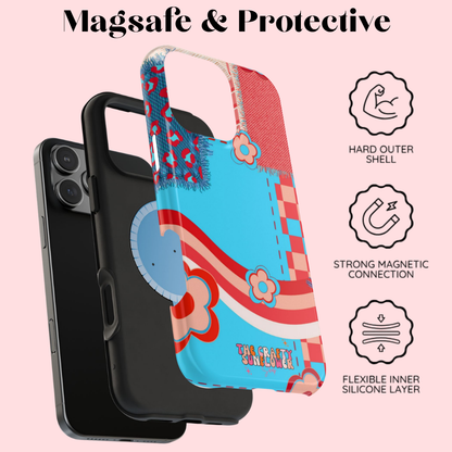Red, White & Bloom MagSafe Phone Case
