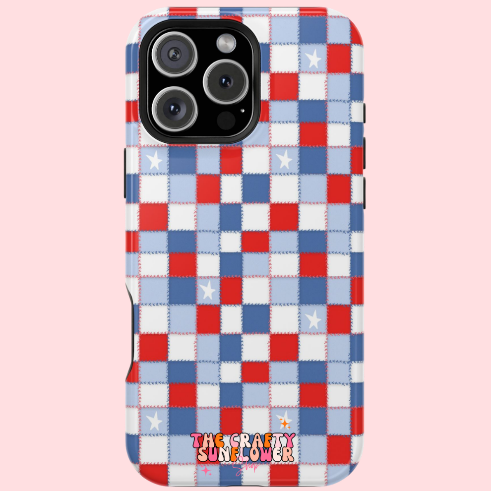 Stars Spangled Patchwork MagSafe Phone Case