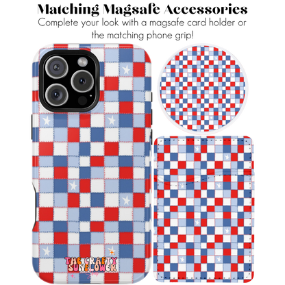 Stars Spangled Patchwork MagSafe Phone Case