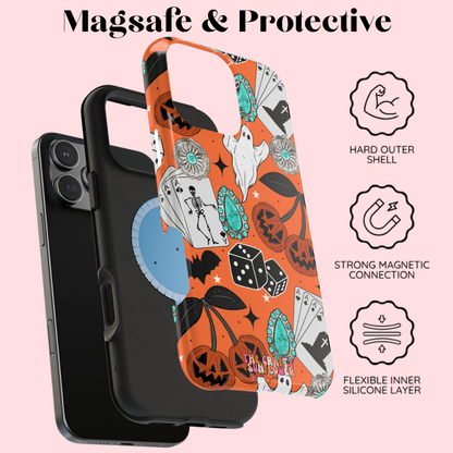 Spooky Cowgirl Charm MagSafe Phone Case