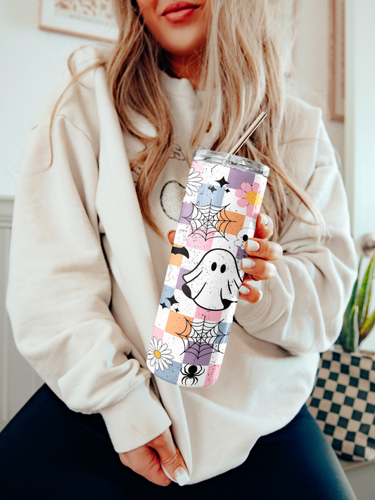 Retro Ghost Tumbler