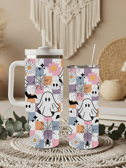 Retro Ghost Tumbler