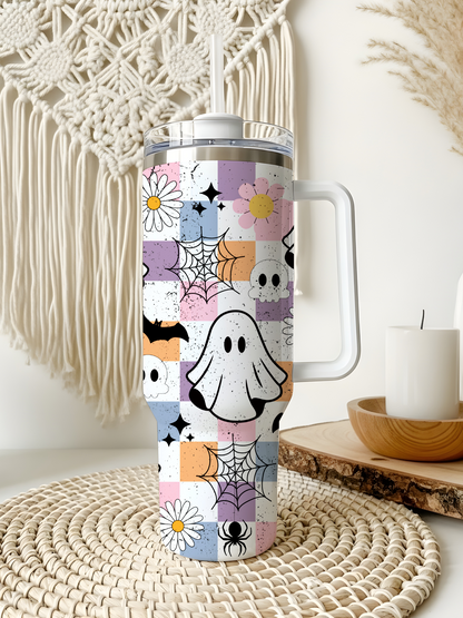 Retro Ghost Tumbler