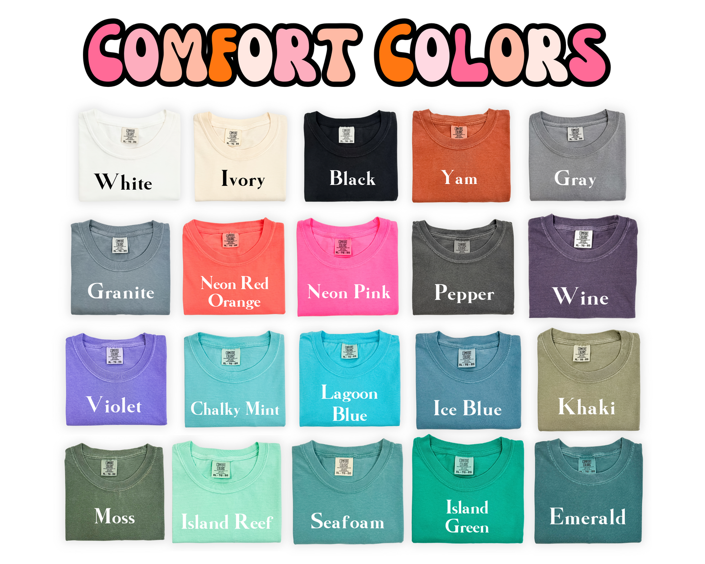 Custom Comfort Colors