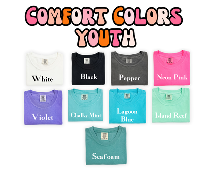 Custom Comfort Colors Youth