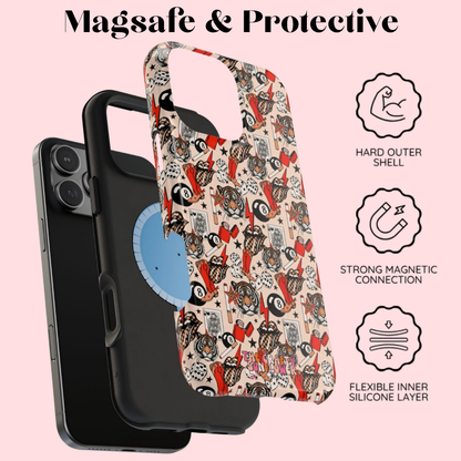 Wild Card Cowgirl MagSafe Phone Case