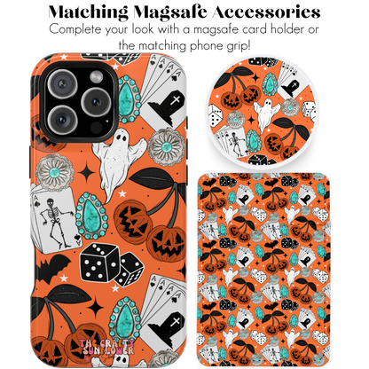Spooky Cowgirl Charm MagSafe Phone Case