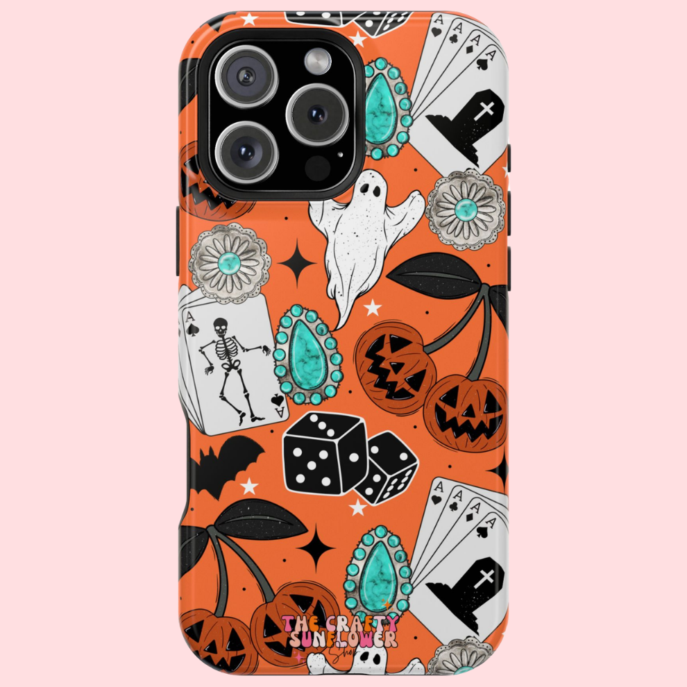 Spooky Cowgirl Charm MagSafe Phone Case