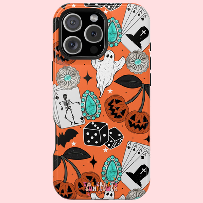 Spooky Cowgirl Charm MagSafe Phone Case