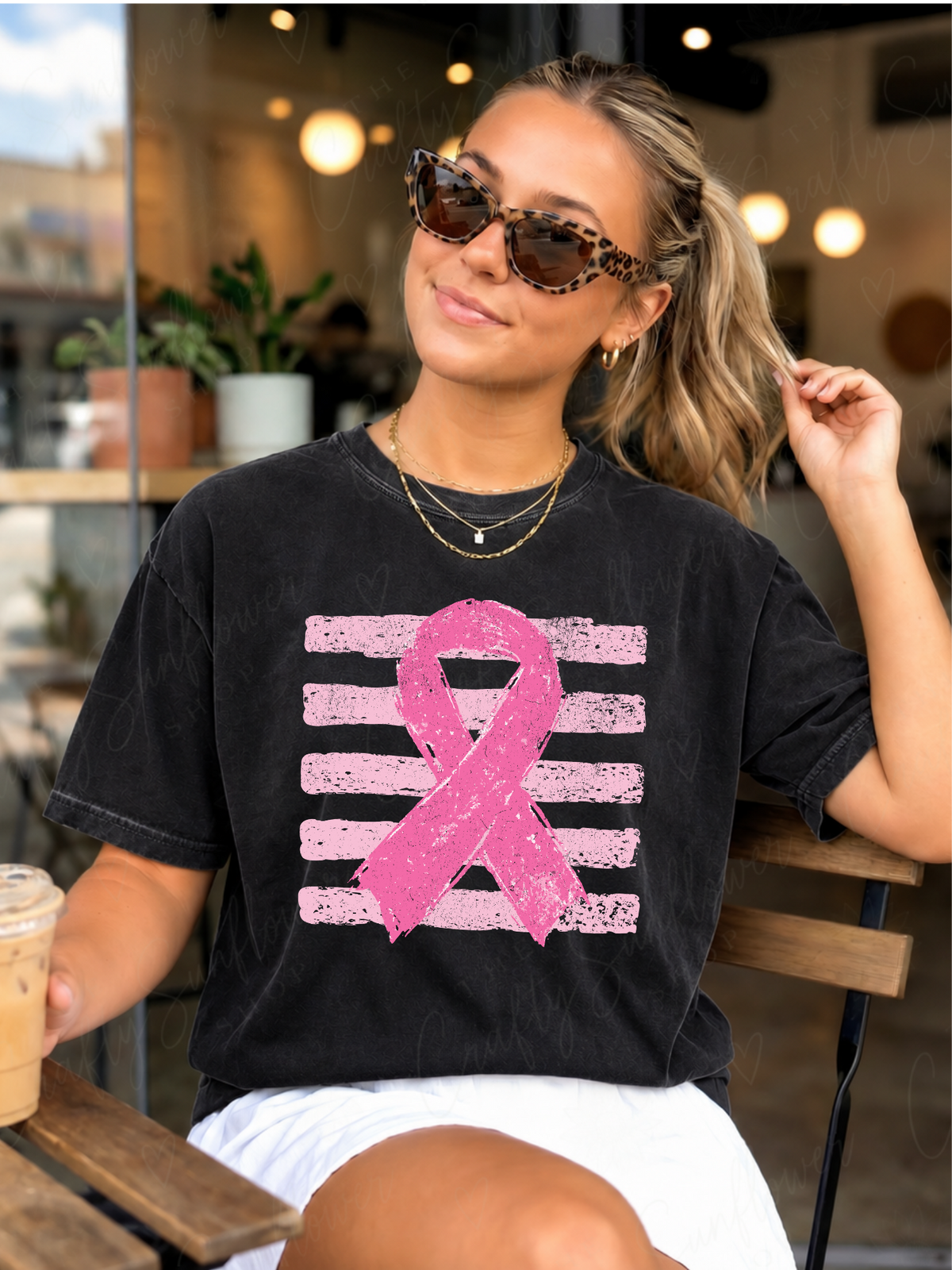 Pink Out Graphic T-Shirt | Sweatshirt
