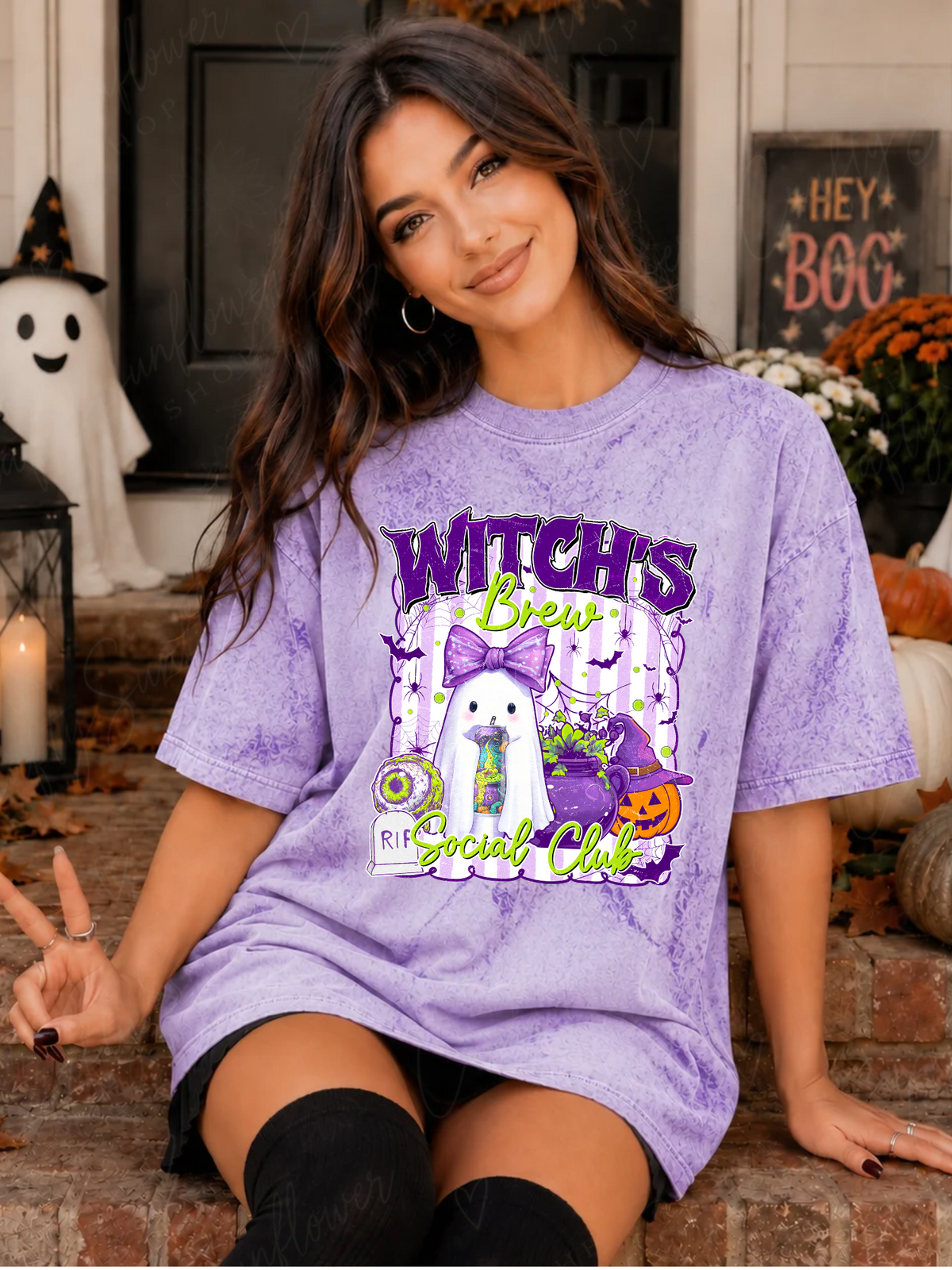 Witch's Brew Social Club Graphic T-Shirt | Sweatshirt