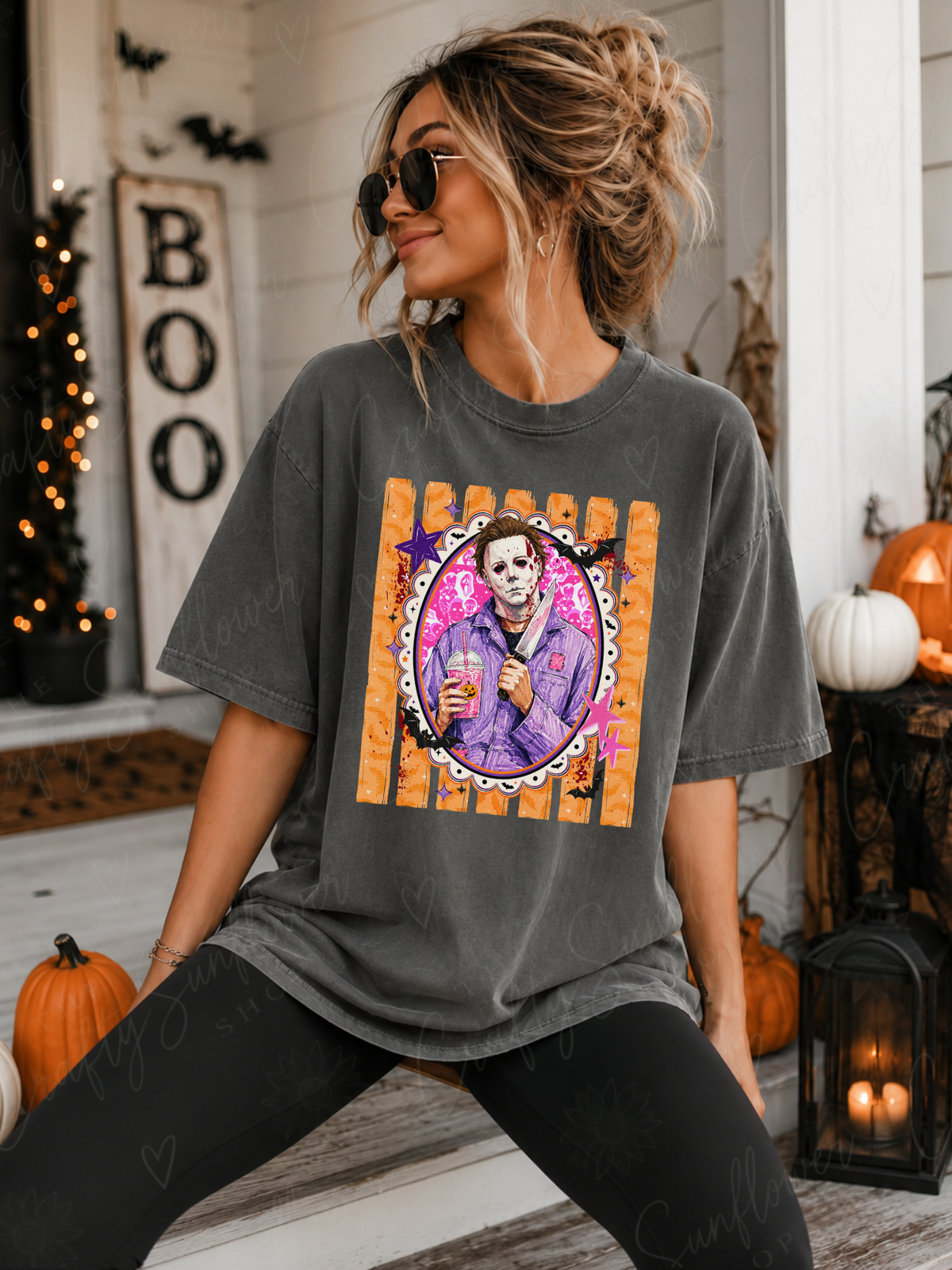 Silent Stalker Graphic T-Shirt | Sweatshirt