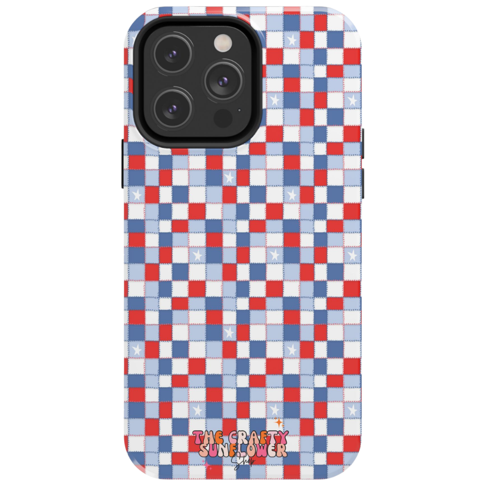 Stars Spangled Patchwork MagSafe Phone Case