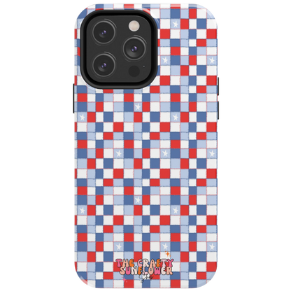 Stars Spangled Patchwork MagSafe Phone Case