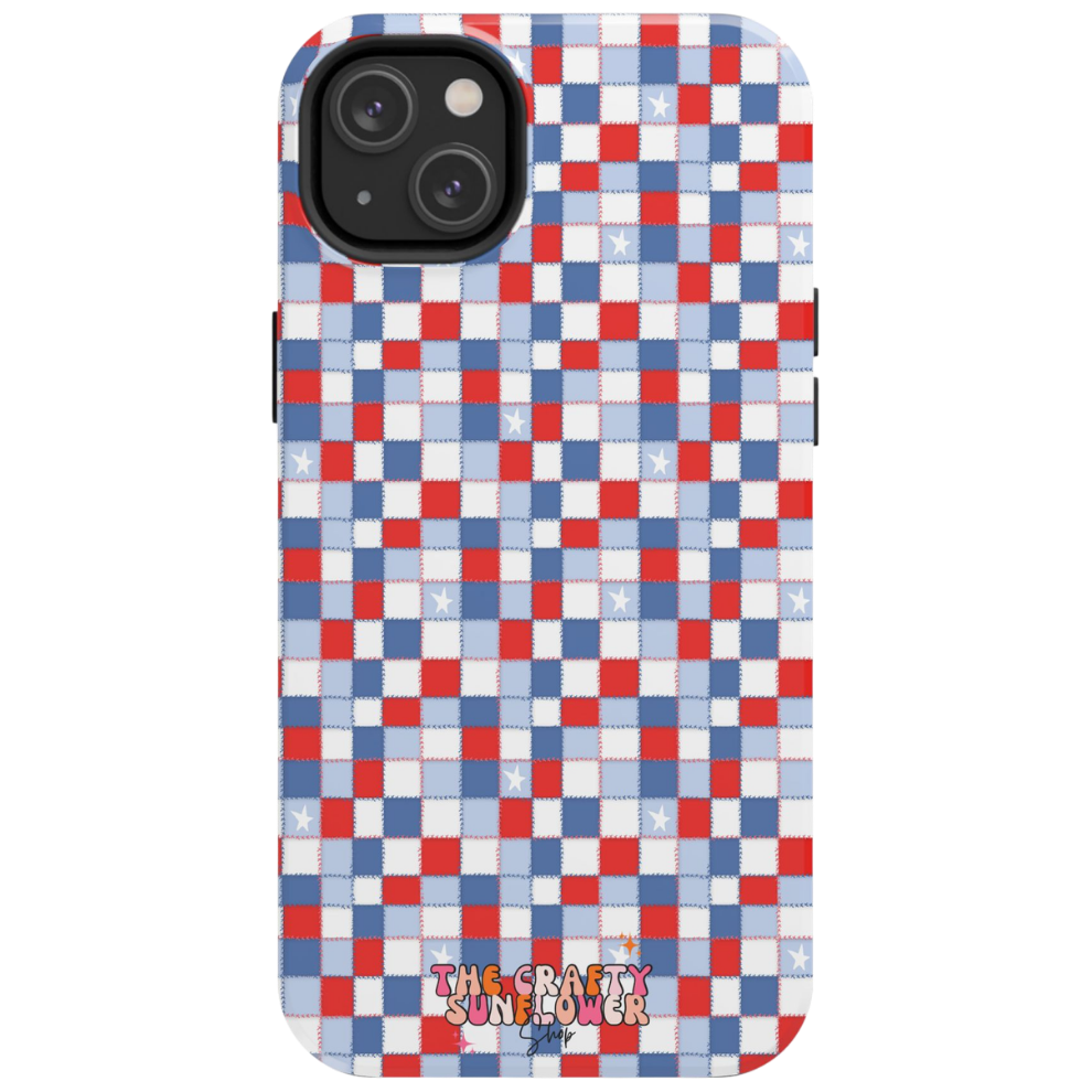 Stars Spangled Patchwork MagSafe Phone Case