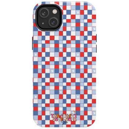 Stars Spangled Patchwork MagSafe Phone Case