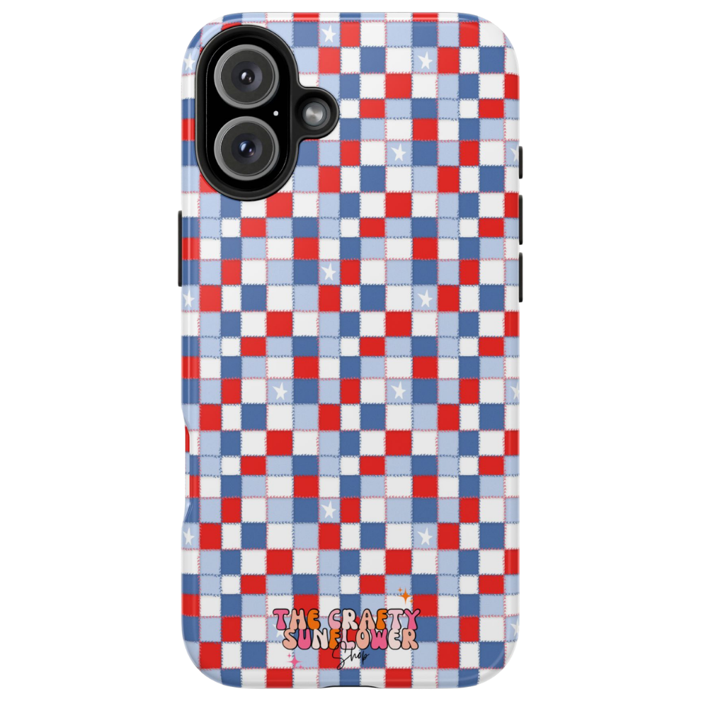 Stars Spangled Patchwork MagSafe Phone Case