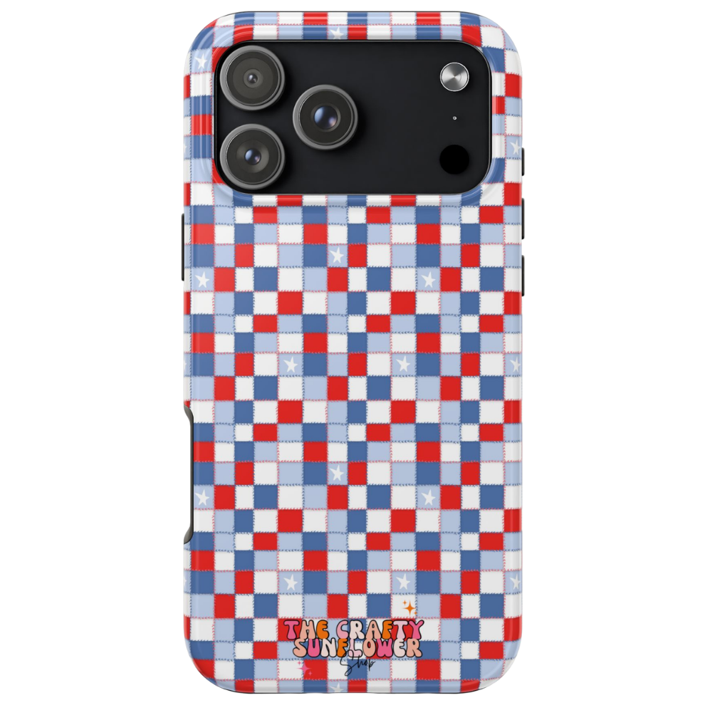Stars Spangled Patchwork MagSafe Phone Case